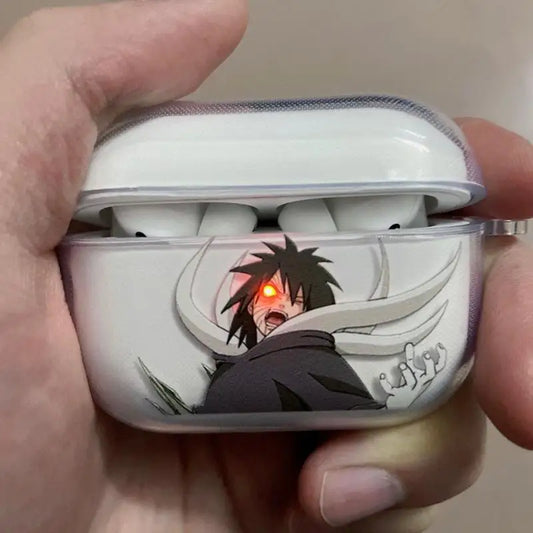 NEW Anime Naruto Wireless Bluetooth Earphone Case Cartoon Uchiha Itachi Silica Gel Case Suit for Airpods Pro 1 2 3 Birthday Gift NeoTokyoThread