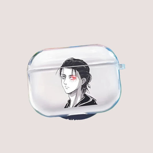 Attack On Titan Japanese Anime Clear for Airpods Pro Pro2 Cases Earphone Accessories for Airpods 1 2 3 Cover Bag NeoTokyoThread